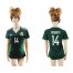 Mexico #14 Chicharito Home Soccer Country Jersey