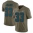 Nike Philadelphia Eagles #33 Josh Adams Olive Mens Stitched NFL Limited 2017 Salute To Service Jersey
