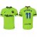 Barcelona #11 Neymar Jr Away Soccer Club Jersey