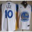 Golden State Warriors 10 David Lee White Revolution 30 Swingman NBA Jersey Cheap