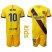 Barcelona #10 Messi Away Kid Soccer Club Jersey