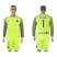 Barcelona #1 Ter Stegen Green Goalkeeper Long Sleeves Soccer Club Jersey