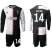 Juventus #14 Matuidi Home Long Sleeves Soccer Club Jersey
