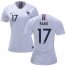 Womens France #17 Rami Away Soccer Country Jersey
