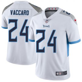 Nike Tennessee Titans #24 Kenny Vaccaro White Mens Stitched NFL Vapor Untouchable Limited Jersey