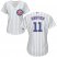 Chicago Cubs #11 Yu Darvish White(Blue Strip) Home Womens Stitched MLB Jersey