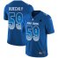 Nike Carolina Panthers #59 Luke Kuechly Royal Mens Stitched NFL Limited NFC 2018 Pro Bowl Jersey