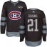 Adidas Montreal Canadiens #21 Nick Cousins Black 1917-2017 100th Anniversary Stitched NHL Jersey