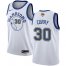 Nike Golden State Warriors #30 Stephen Curry White Throwback Youth 2022 NBA Finals Swingman Hardwood Classics Jersey Youth