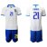 Brazil #21 Firmino White Soccer Country Jersey