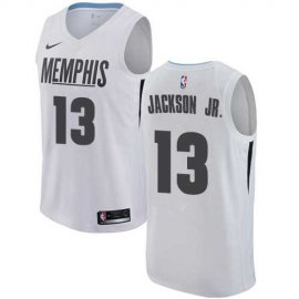 Womens Nike Memphis Grizzlies #13 Jaren Jackson Jr. White NBA Swingman City Edition Jersey