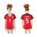 Womens USA #5 Besler Away Soccer Country Jersey