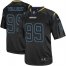 Nike Los Angeles Chargers #99 Jerry Tillery Lights Out Black Mens Stitched NFL Elite Jersey