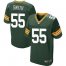 Nike Green Bay Packers #55 ZaDarius Smith Green Team Color Mens Stitched NFL Elite Jersey
