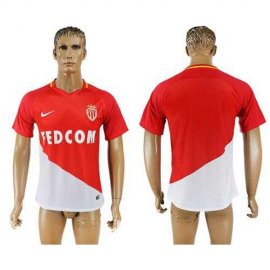Monaco Blank Home Soccer Club Jersey