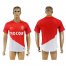 Monaco Blank Home Soccer Club Jersey