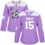Adidas Dallas Stars #15 Blake Comeau Purple Authentic Fights Cancer Womens 2020 Stanley Cup Final Stitched NHL Jersey