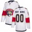 Mens Adidas Panthers Personalized Authentic White Road NHL Jersey