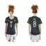 Womens Germany #8 Ozil Away Soccer Country Jersey