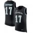 Nike Philadelphia Eagles #17 Alshon Jeffery Black Alternate Mens Stitched NFL Limited Rush Tank Top Jersey