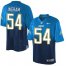 Nike Los Angeles Chargers #54 Melvin Ingram Electric Blue/Navy Blue Mens Stitched NFL Elite Fadeaway Fashion Jersey
