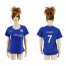 Womens Chelsea #7 Kante Home Soccer Club Jersey
