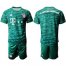 Bayern Munchen Blank Green Goalkeeper Soccer Club Jersey