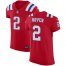 Nike New England Patriots #2 Brian Hoyer Red Alternate Mens Stitched NFL New Elite Jersey