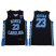 North Carolina #23 Michael Jordan Black Basketball Stitched College Jersey