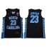 North Carolina #23 Michael Jordan Black Basketball Stitched College Jersey