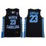 North Carolina #23 Michael Jordan Black Basketball Stitched College Jersey