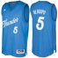 Mens Oklahoma City Thunder #5 Victor Oladipo Blue 2016 Christmas Day NBA Swingman Jersey
