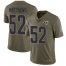 Nike Los Angeles Rams #52 Clay Matthews Olive Youth Stitched NFL Limited 2017 Salute to Service Jersey