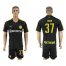 Dortmund #37 Durm Away Soccer Club Jersey