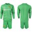 Dortmund Blank Green Goalkeeper Long Sleeves Soccer Club Jersey
