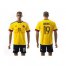 Colombia #9 Gutierrez Home Soccer Country Jersey