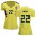 Womens Colombia #22 Lerma Home Soccer Country Jersey