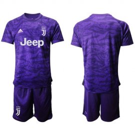 Juventus Blank Purple Goalkeeper Soccer Club Jersey