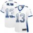 Nike Indianapolis Colts #13 T.Y. Hilton White Womens Stitched NFL Elite Drift Fashion Jersey