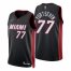 Nike Miami Heat #77 Omer Yurtseven Black Mens 2021-22 NBA 75th Anniversary Diamond Swingman Jersey – Icon Edition Mens