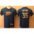 Oklahoma City Thunder 35 Kevin Durant Blue Revolution 30 Swingman NBA Jersey 2013 Christmas Style Cheap
