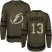 Adidas Tampa Bay Lightning #13 Cedric Paquette Green Salute to Service Stitched NHL Jersey