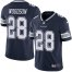 Nike Dallas Cowboys #28 Darren Woodson Navy Blue Team Color Mens Stitched NFL Vapor Untouchable Limited Jersey