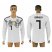 Germany #7 DRAXLER Home 2018 FIFA World Cup Long Sleeve Thailand Soccer Jersey