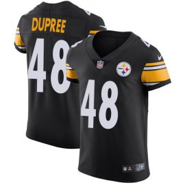 Nike Pittsburgh Steelers #48 Bud Dupree Black Team Color Mens Stitched NFL Vapor Untouchable Elite Jersey