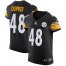 Nike Pittsburgh Steelers #48 Bud Dupree Black Team Color Mens Stitched NFL Vapor Untouchable Elite Jersey