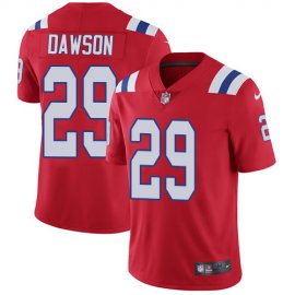Nike New England Patriots #29 Duke Dawson Red Alternate Mens Stitched NFL Vapor Untouchable Limited Jersey