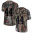 Nike San Francisco 49ers #44 Kyle Juszczyk Camo Mens Stitched NFL Limited Rush Realtree Jersey