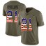 Nike New England Patriots #21 Adrian Phillips Olive/USA Flag Mens Stitched NFL Limited 2017 Salute To Service Jersey