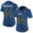 Nike Los Angeles Rams #44 Jacob McQuaide Navy Womens Stitched NFL Limited NFC 2017 Pro Bowl Jersey